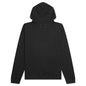 Tonal Upside Down Logo Hoodie - Washed Black/Tonal Embroidery