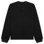 Lined Cuff Sweatshirt - Black