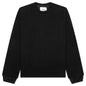 Lined Cuff Sweatshirt - Black