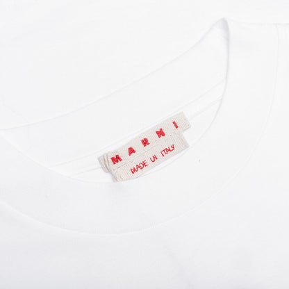 Pop Fields Logo T-Shirt - Lily/White