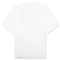 Painted On Collage Yellow Logo T-Shirt - Lily White