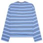 Striped Long Sleeve T-Shirt - Periwinkle