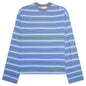 Striped Long Sleeve T-Shirt - Periwinkle