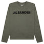 Long Sleeve Logo T-Shirt - Thyme Green