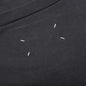 Number Logo Cotton T-Shirt - Washed Black