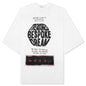 Slogan Print Organic Cotton T-Shirt - Lily White