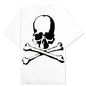 Spray Paint Knit T-Shirt - White