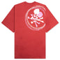 Aurola Knit T-Shirt - Burgundy