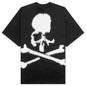 Micro Skull Knit T-Shirt - Black