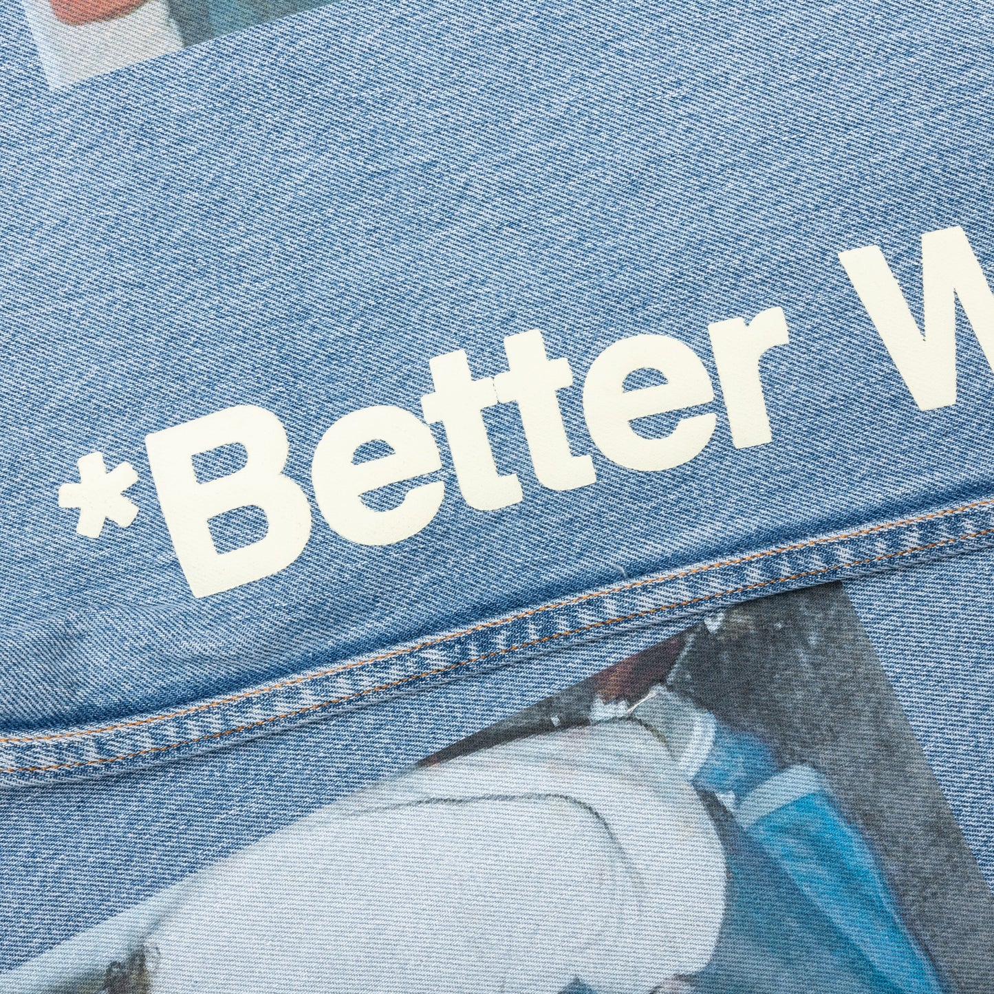 Tabloid Denim Pants - Indigo