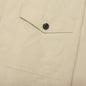 Tailored Cotton Zip-Up Jacket - Taupe