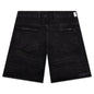 Tailored Denim Shorts - Black