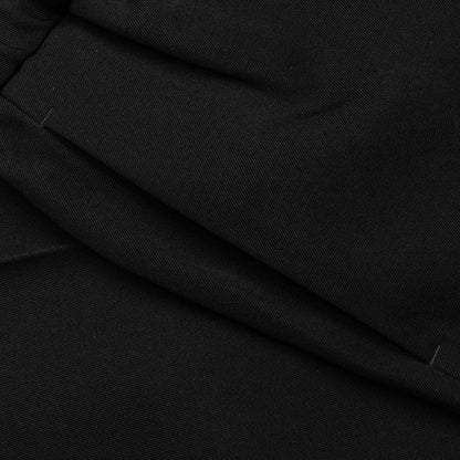 Sharp Gabardine Wool Trouser - Black