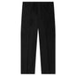Sharp Gabardine Wool Trouser - Black