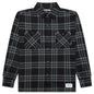 Tartan Check Shirt LS - Black