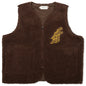 Teddy Notes Vest - Brown