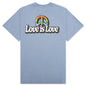 Love is Love Tee - Blue Granite