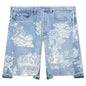 Teresa Double-Wide Denim Short - Indigo