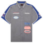Terror Button Up Shirt - Grey
