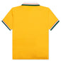 Textured Pique Polo - Yellow
