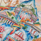 The Road To Knowledge S/S Cuban Collar Shirt - Multi