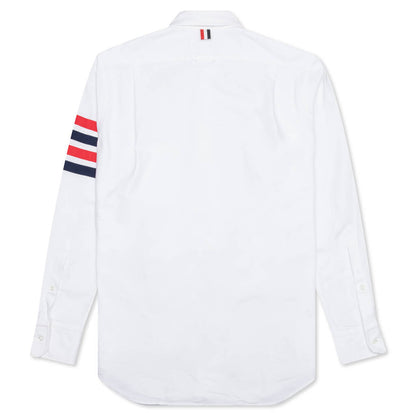 Classic Fit Button Down L/S Shirt - White