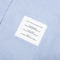 Classic L/S Button Down Point Collar Shirt W/ GG Armband - Light Blue