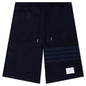 Classic Tonal 4 Bar Sweat Shorts - Navy