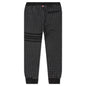 Cotton Gunclub Check Jacquard 4-Bar Sweatpants - Black