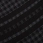 Cotton Gunclub Check Jacquard 4-Bar Sweatpants - Black