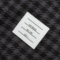 Cotton Gunclub Check Jacquard 4-Bar Sweatpants - Black