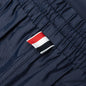 Drawcord Waist Swim Short w/ Solid Swim Tech - Navy