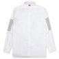 Elbow Patch Straight Fit Button Down L/S Shirt - White