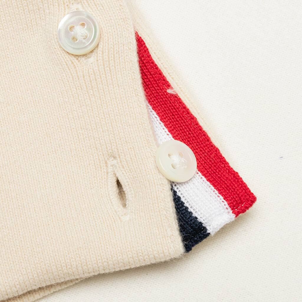 Hoodie Pullover - Tonal White