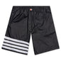 Mid Thigh 4 Bar Shorts - Navy