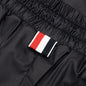 Mid Thigh 4 Bar Shorts - Navy