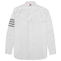 Oxford 4Bar Button Down L/S Shirt - Med Grey