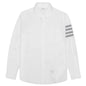 Oxford 4Bar Button Down L/S Shirt - Med Grey