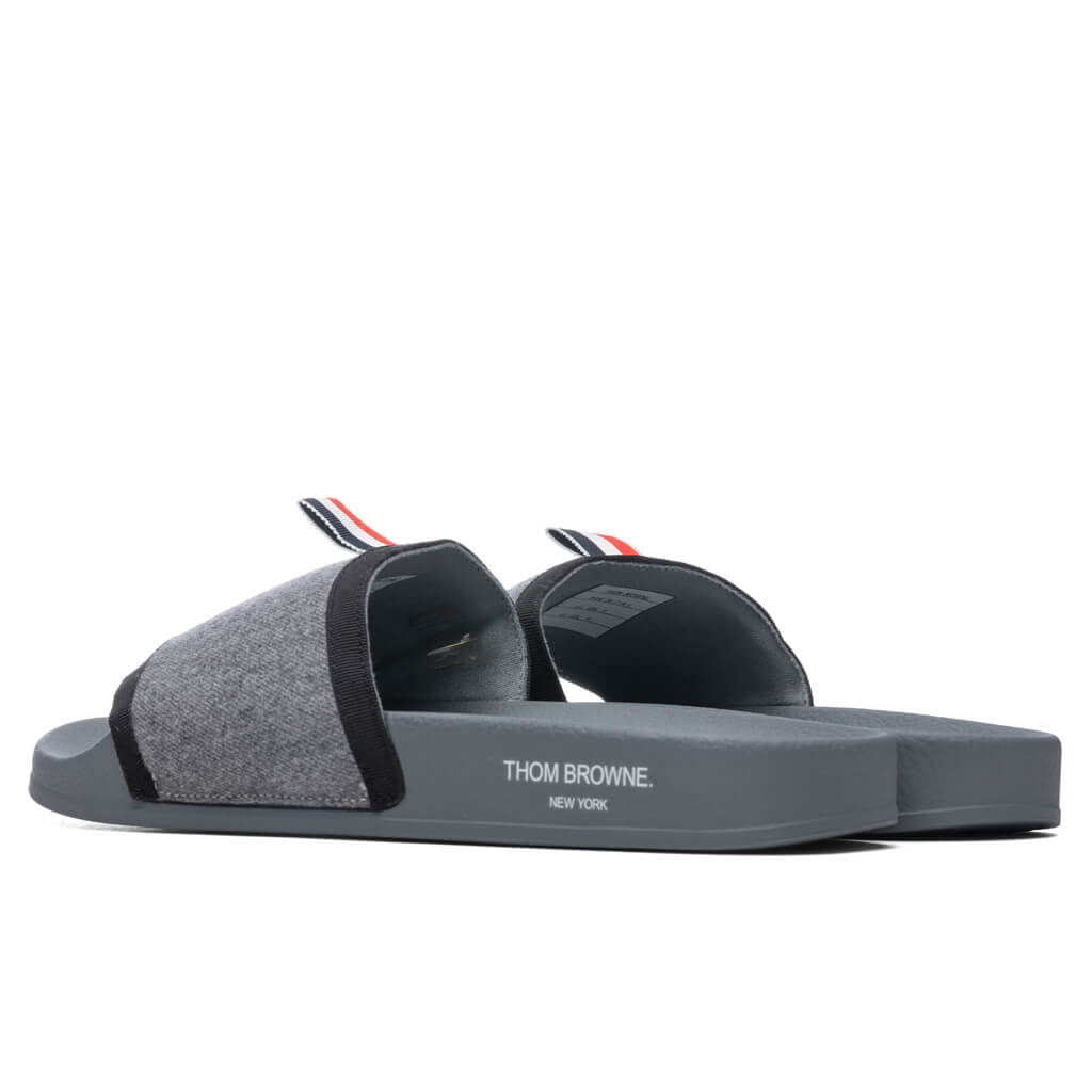 Pool Slide - Med Grey