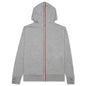RWB Stripe Pullover Hoodie - Light Grey