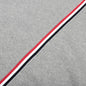 RWB Stripe Pullover Hoodie - Light Grey