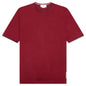 S/S Ringer Tee - Dark Red