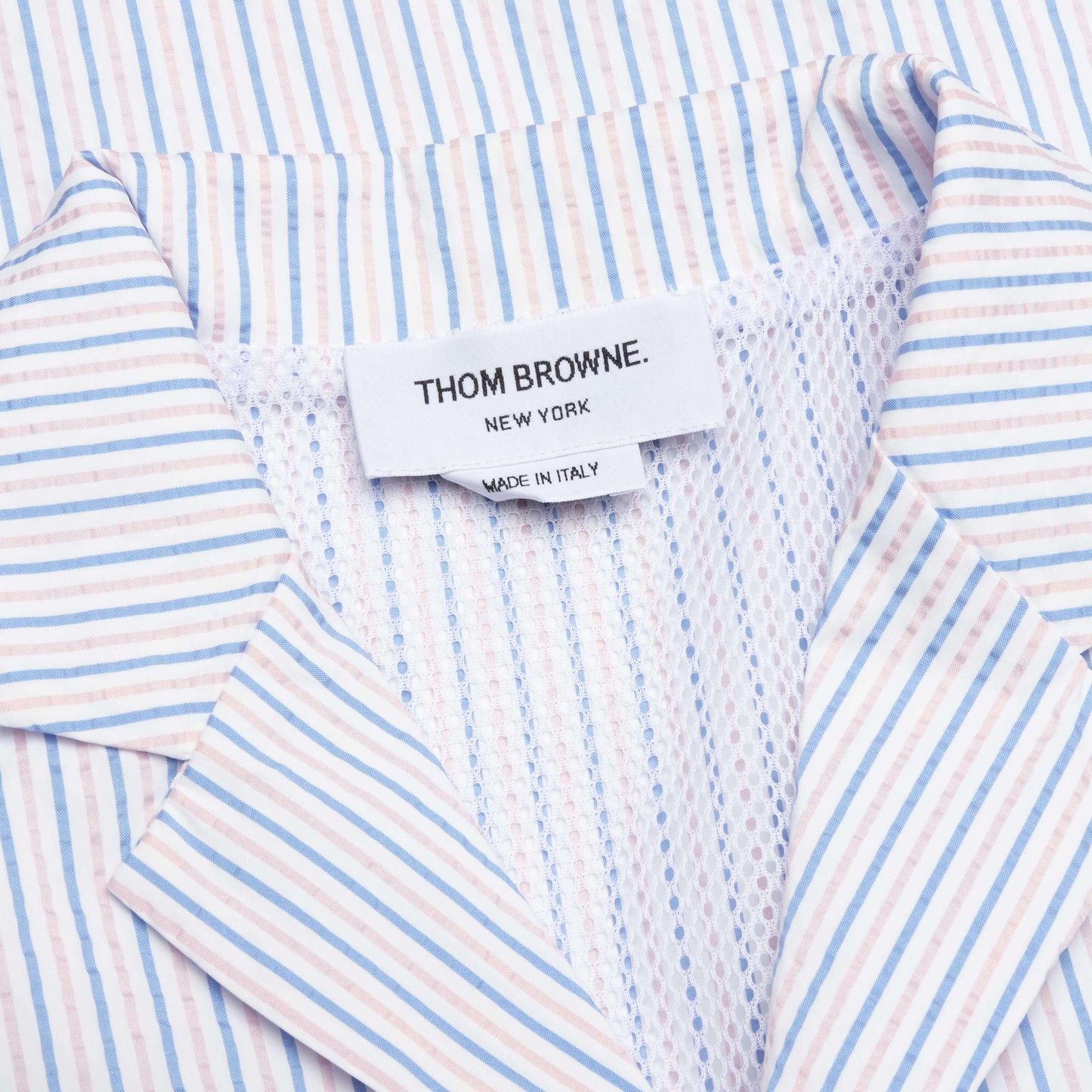 Seersucker Swim Shirt - Light Blue