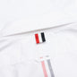 Solid Oxford Straight Fit Button Down L/S Shirt - White