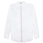 Solid Oxford Straight Fit Button Down L/S Shirt - White