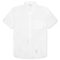 Straight Fit 4Bar Button Down S/S Shirt - White