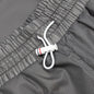 Straight Leg Track Pants - Silver