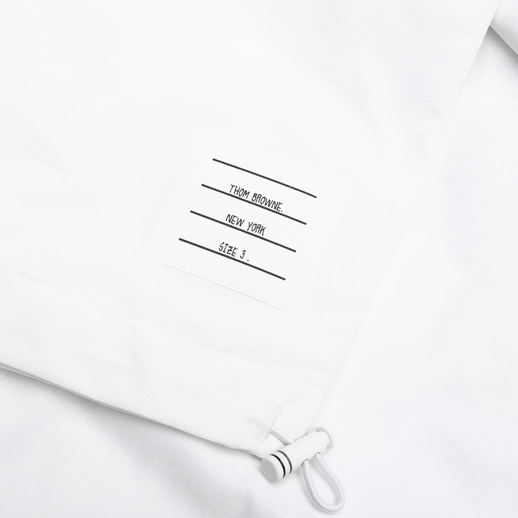 Mesh 4-Bar Track Pants - White