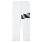 Mesh 4-Bar Track Pants - White