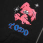 Todo Bien Zip Hoodie - Black